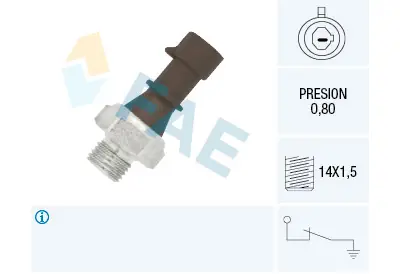 Nuevo Modelo Interruptor de control de la presión de aceite FAE 12_570 FAE 12_570